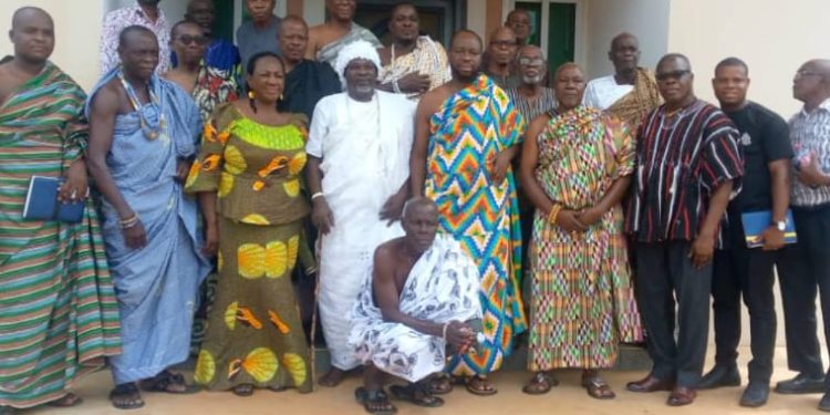 Peace Council meets with Chiefs and elders of Nogokpo to address Agyinasare-Nogokpo controversy