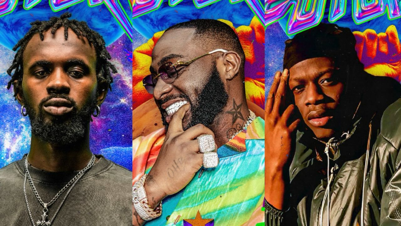 Davido, J Hus and Black Sherif named as headliners for AfroFuture Festival 2023