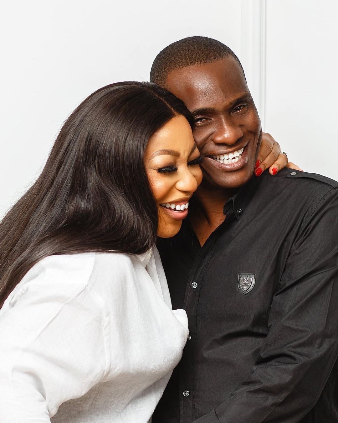 Nollywood actress Rita Dominic and her boo Fidelis Anosike