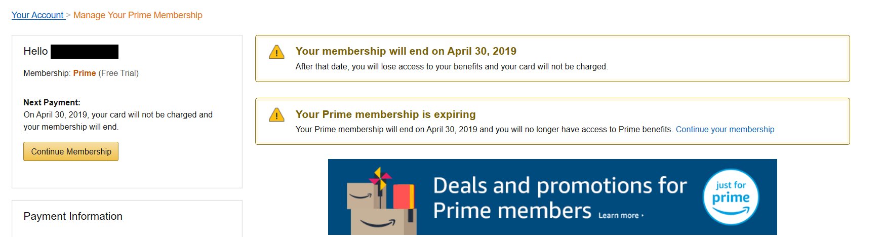 how to cancel amazon prime