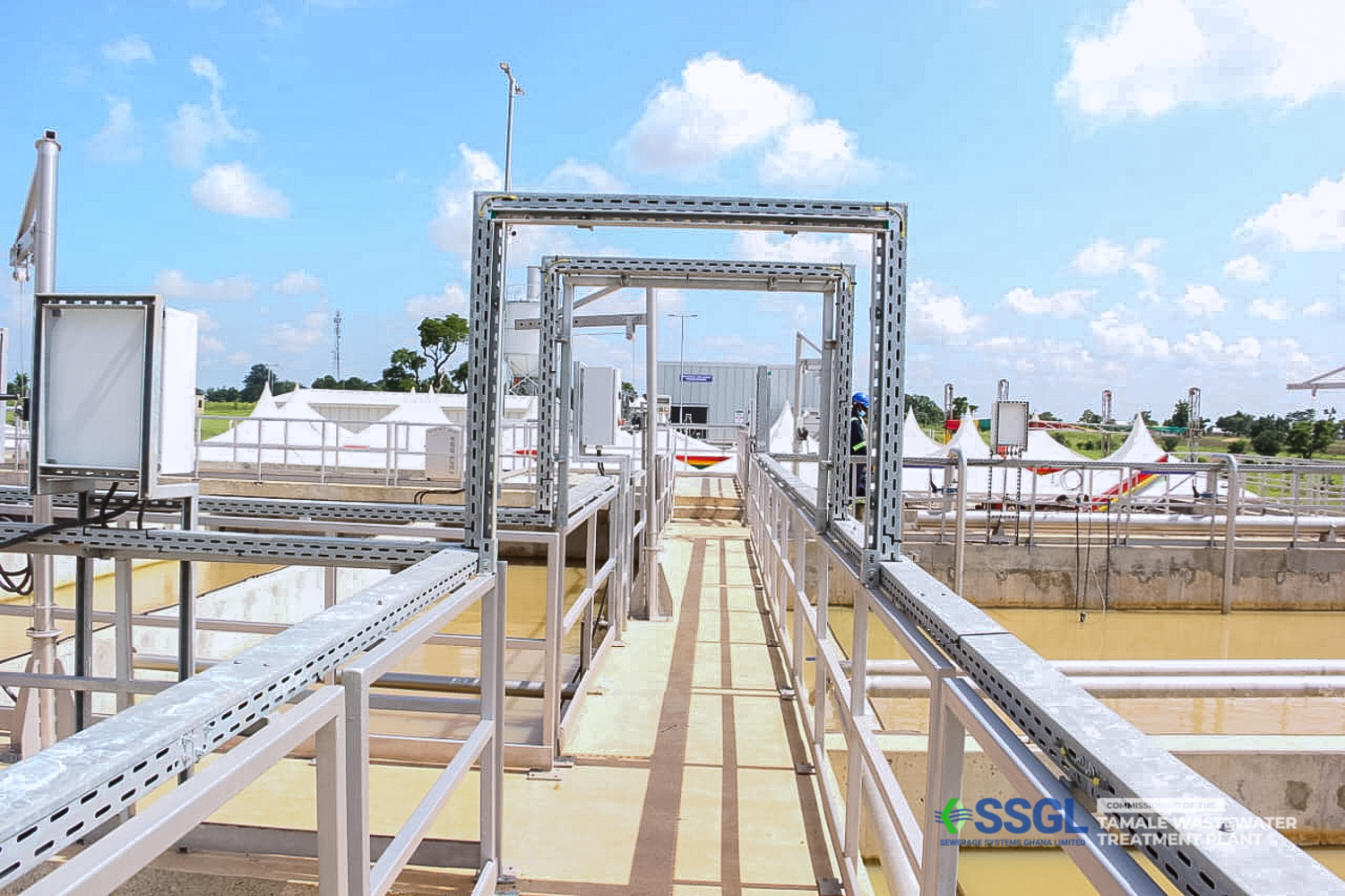 Sewerage Systems creates 200 new job as RM commissions Tamale wastewater treatment kit plant