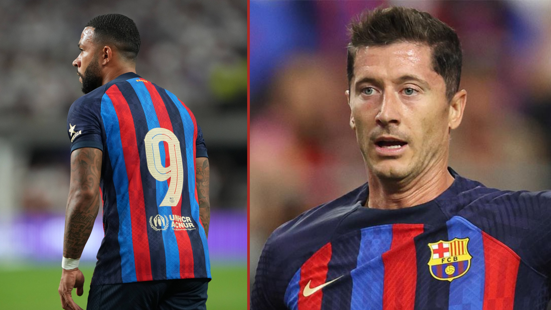 Barcelona decide to give Memphis Depay's number nine to Robert Lewandowski  - Football España