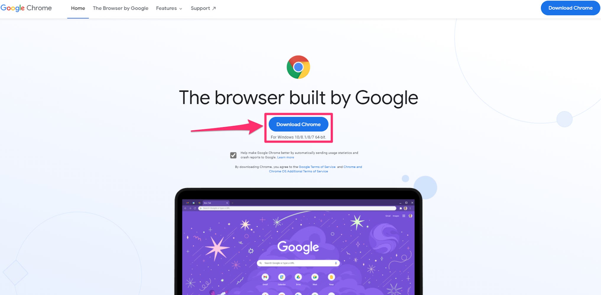 download and install google chrome on computer