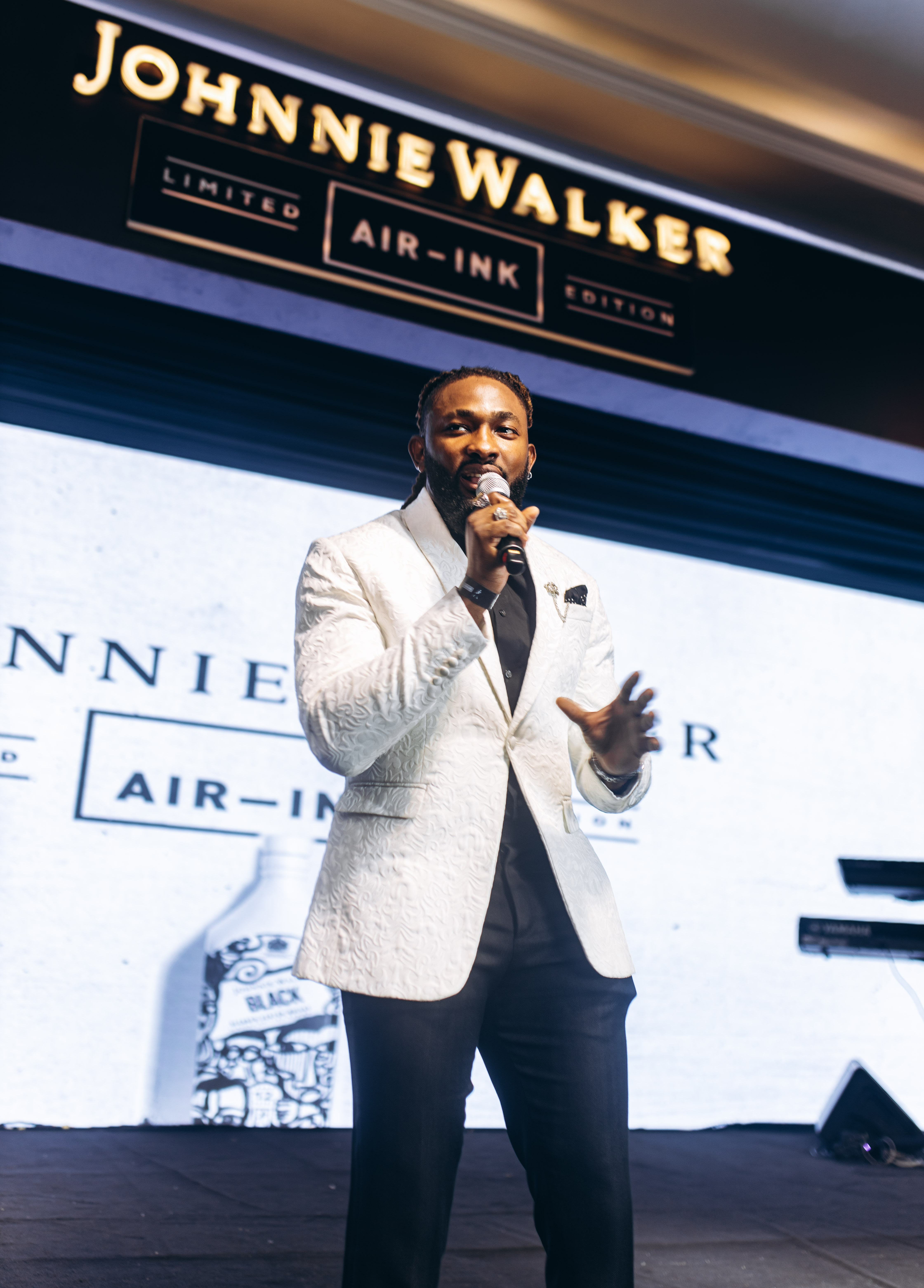 Johnny Walker, Air-Ink, Victor Ehikhamenor unveil limited- edition bottles inspired by Lagos for a sustainable future,