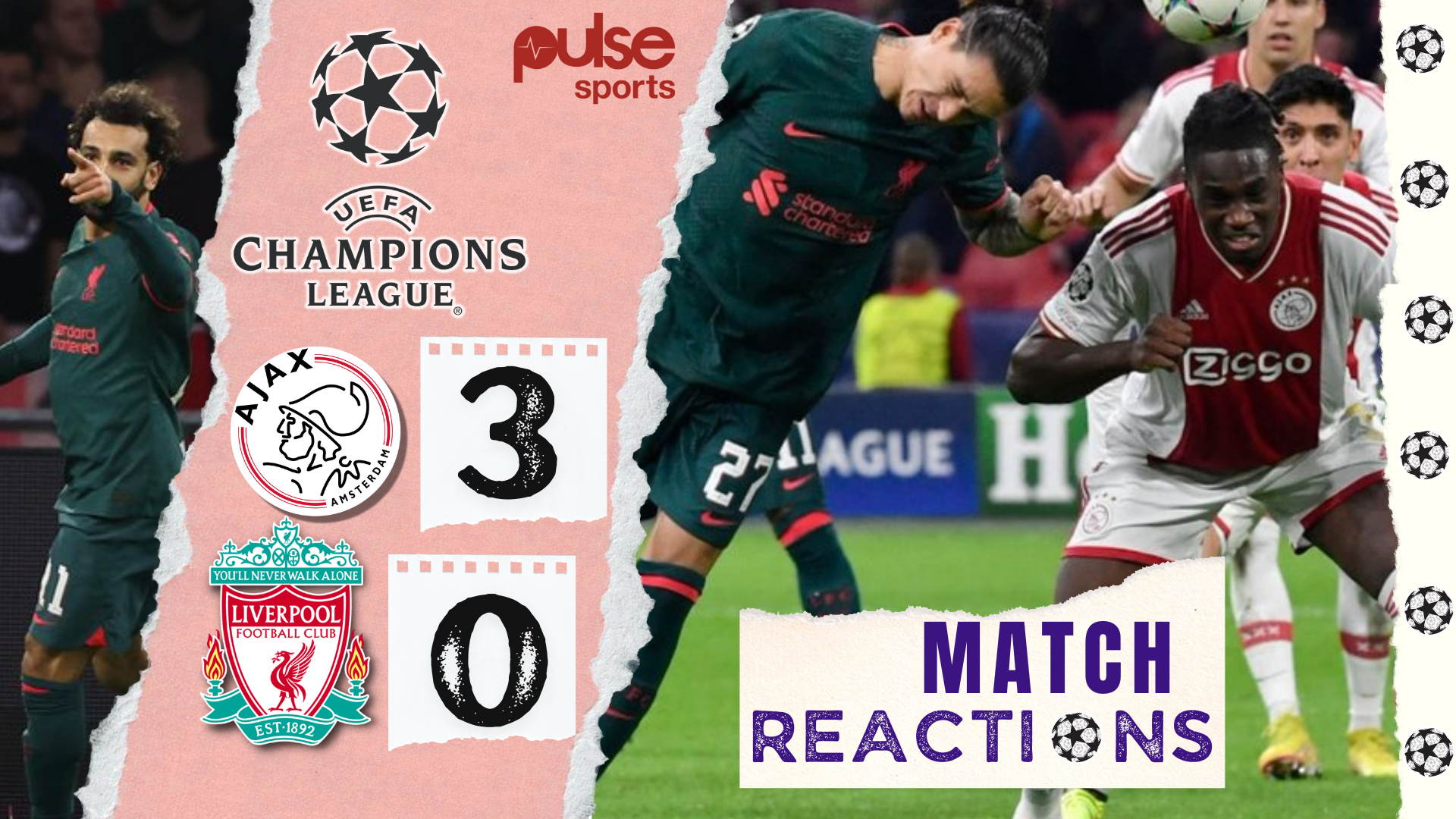 Liverpool beats Ajax 3-0, advances in Champions League