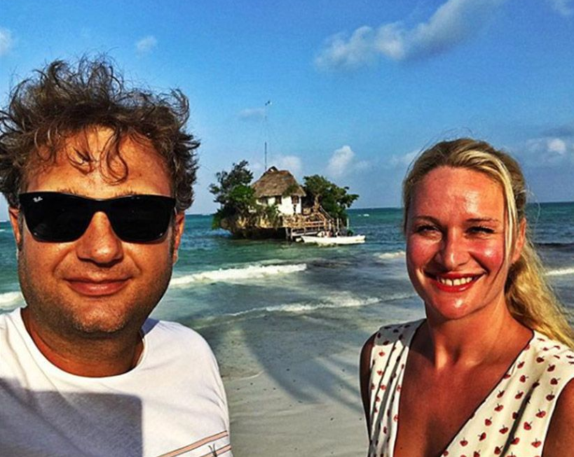 Tamara Grujić sa mužem Vukom Đokovićem