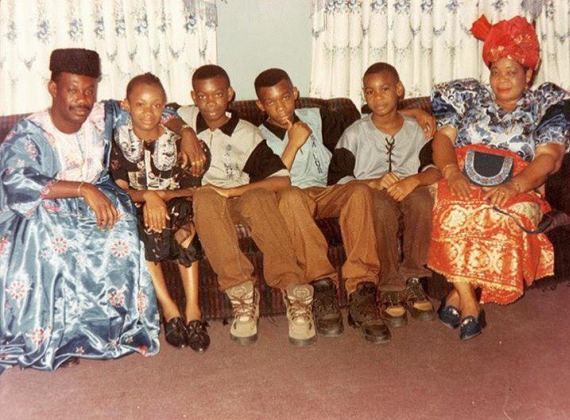 Don Jazzy grew up with his parents and his 3 siblings