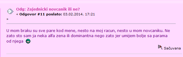 Jasan je princip - kome bolje ide sa parama, kod njega je novčanik