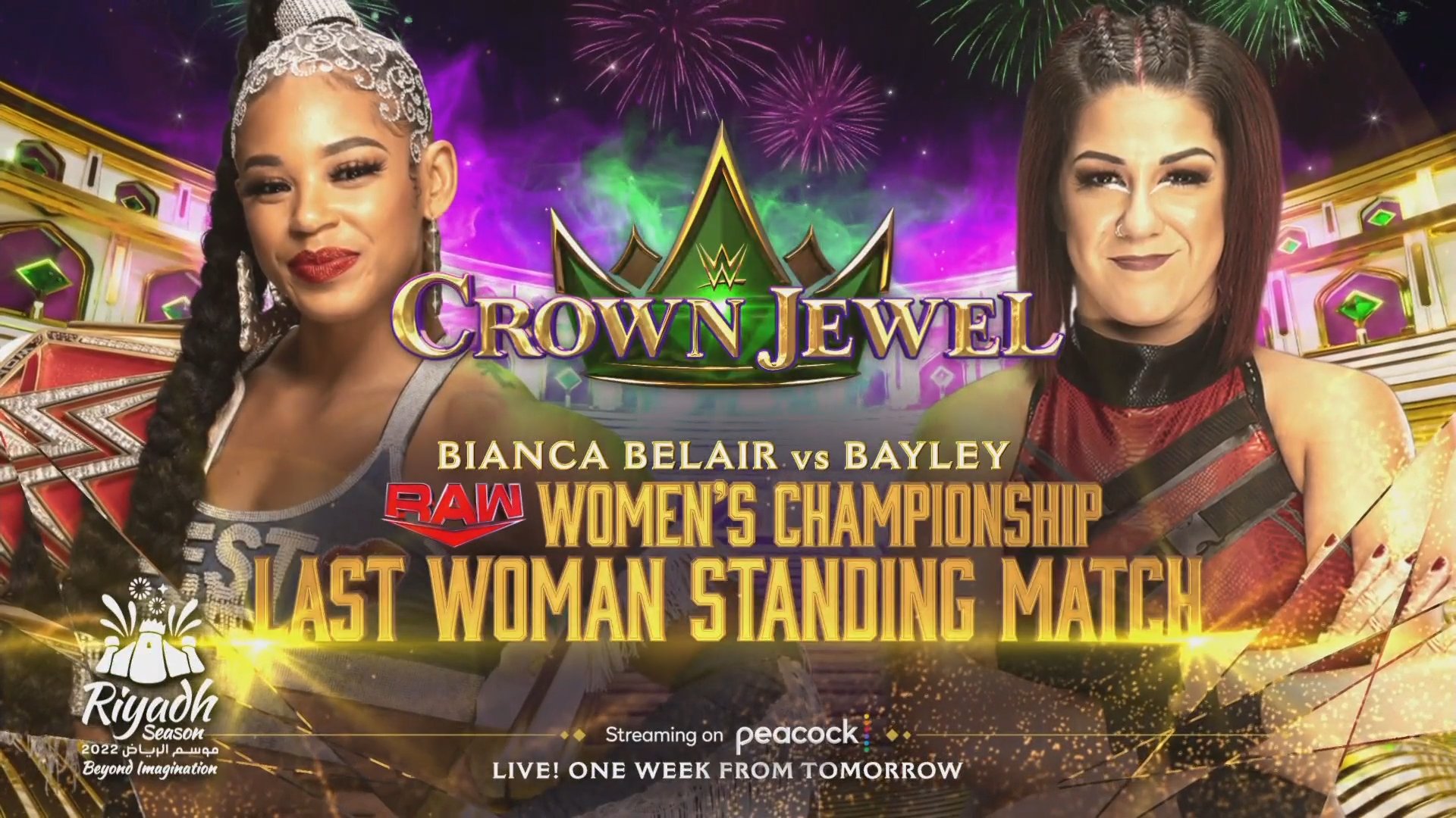 Bianca Belair vs Bayley