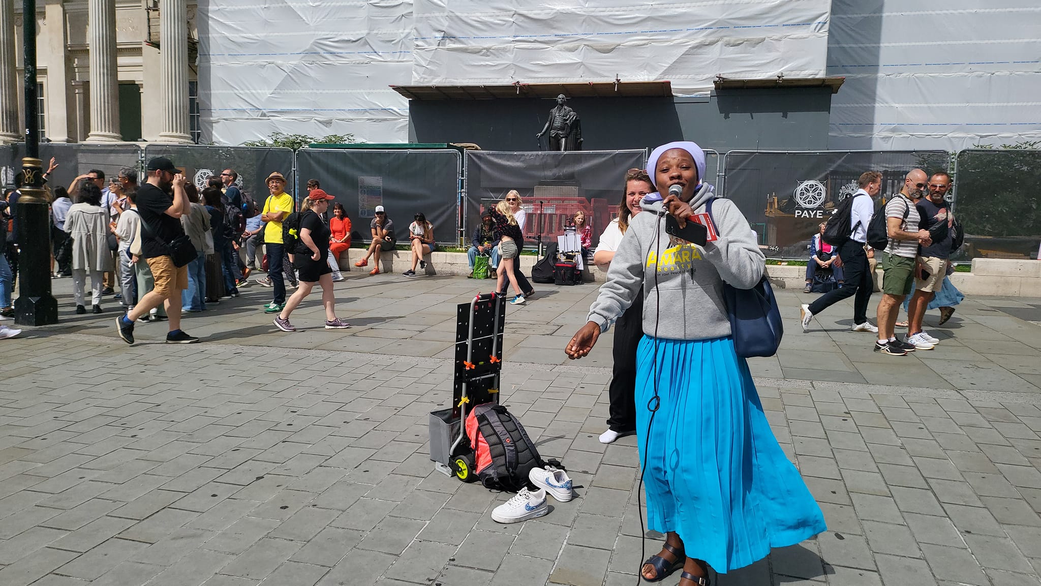 Akorino Gospel singer Martha wa Mau in London