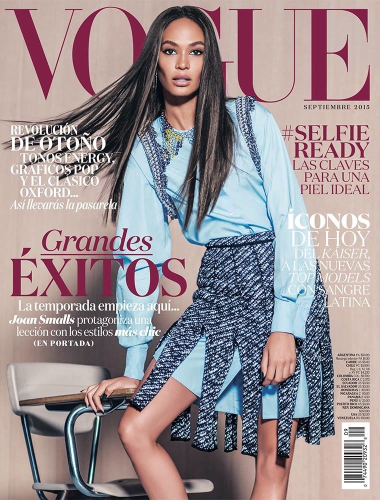 Supermodel Joan Smalls is the Cover Girl of Vogue Brazil June 2017