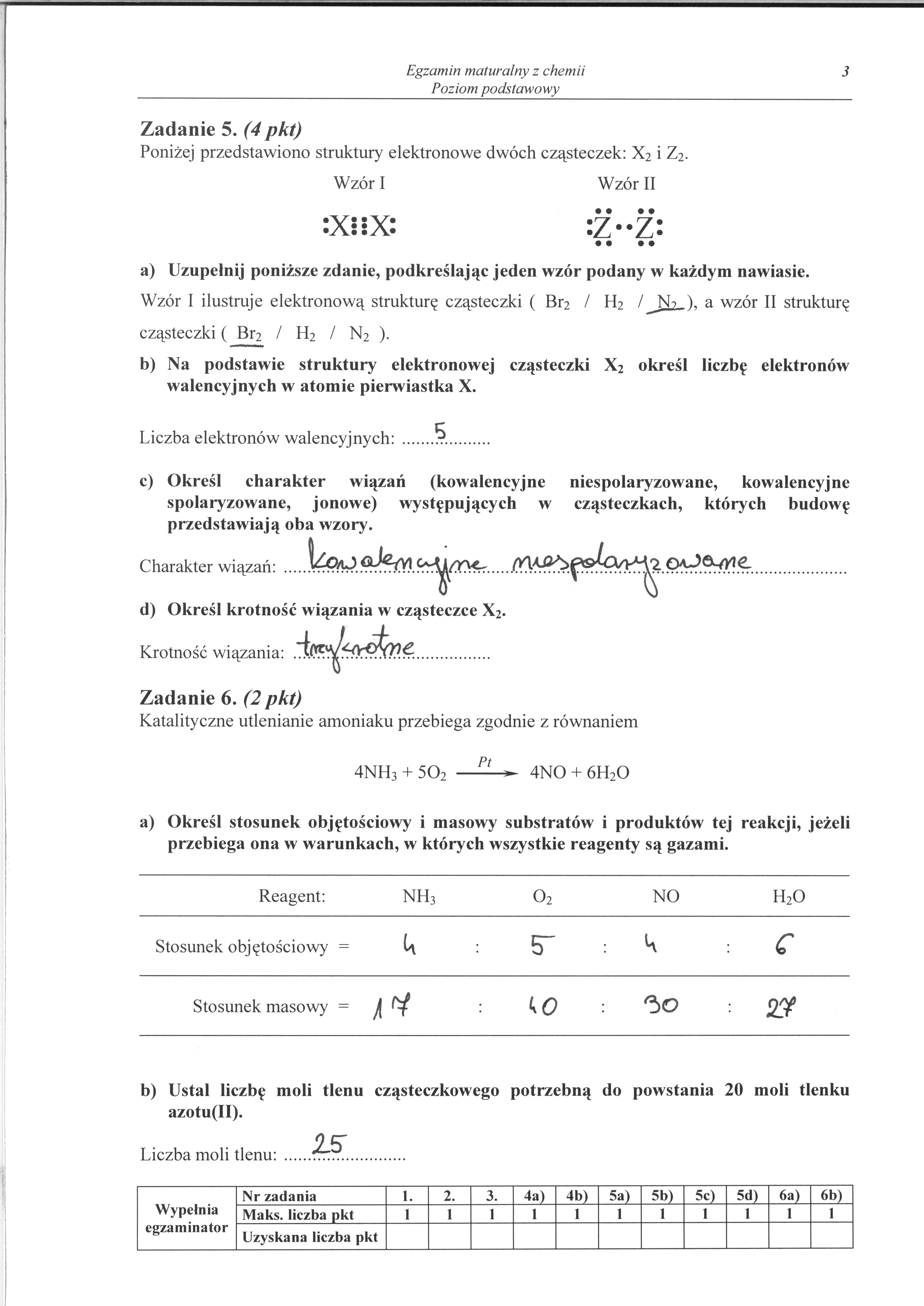 Sprawdzian Z Chemii Budowa Atomu Liceum Matura z chemii - odpowiedzi do poziomu podstawego - Dziennik.pl