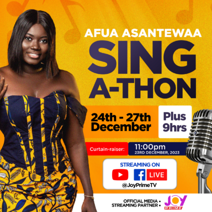 Afua Asantewaa commences Guinness World Record Sing-a-thon Marathon