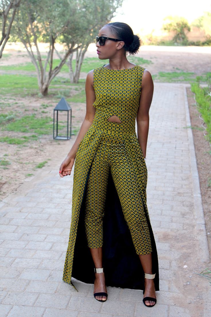 latest ankara styles for slim ladies