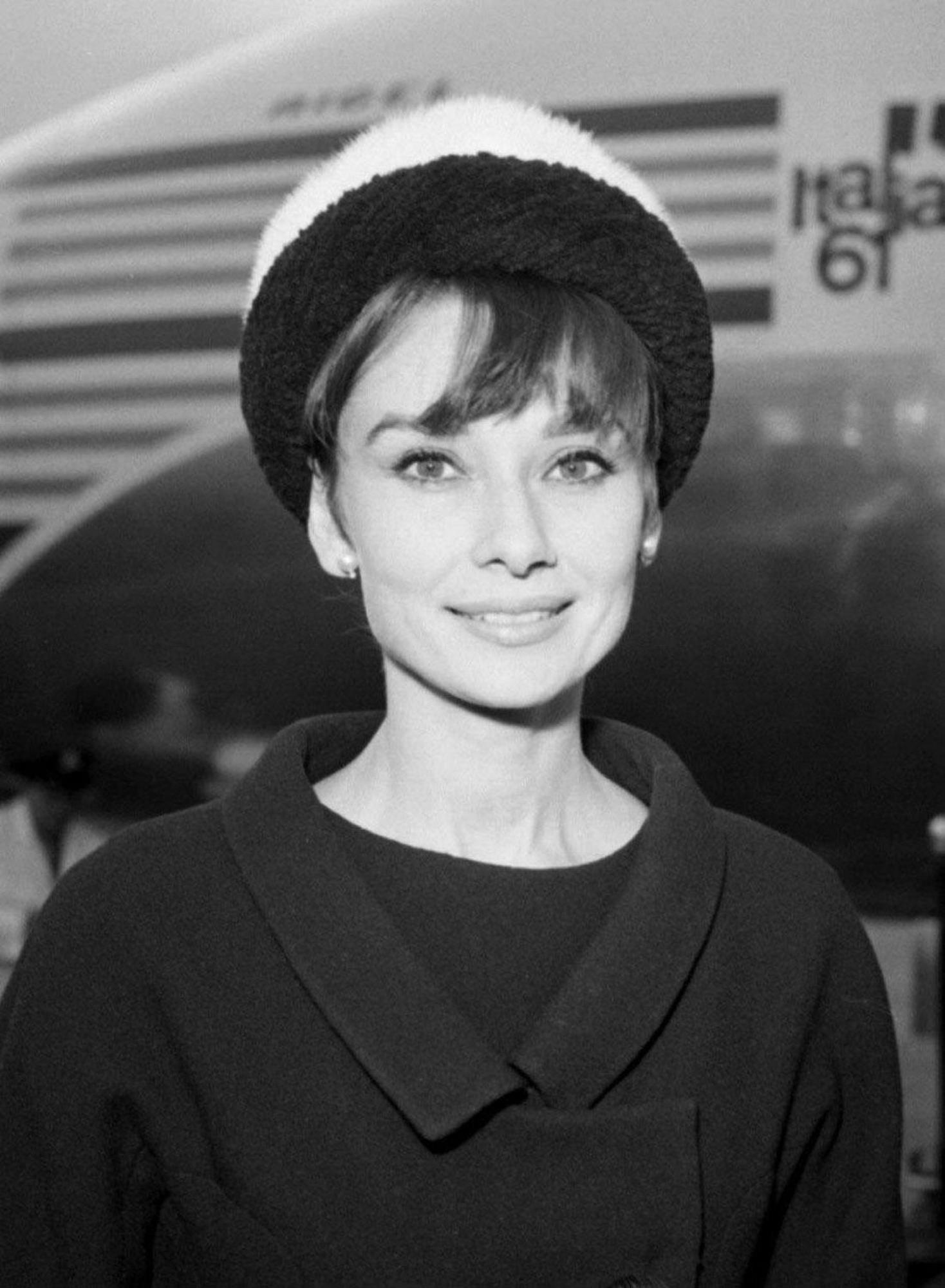 Audrey Hepburn w 1961 roku