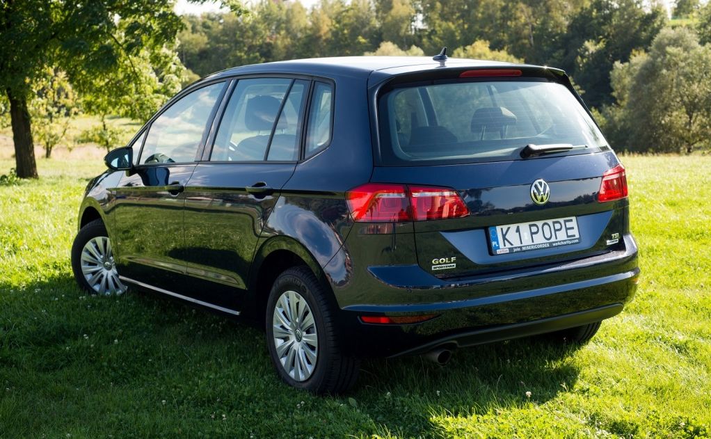 Volkswagen golf, którym papież Franciszek jeździł w Polsce