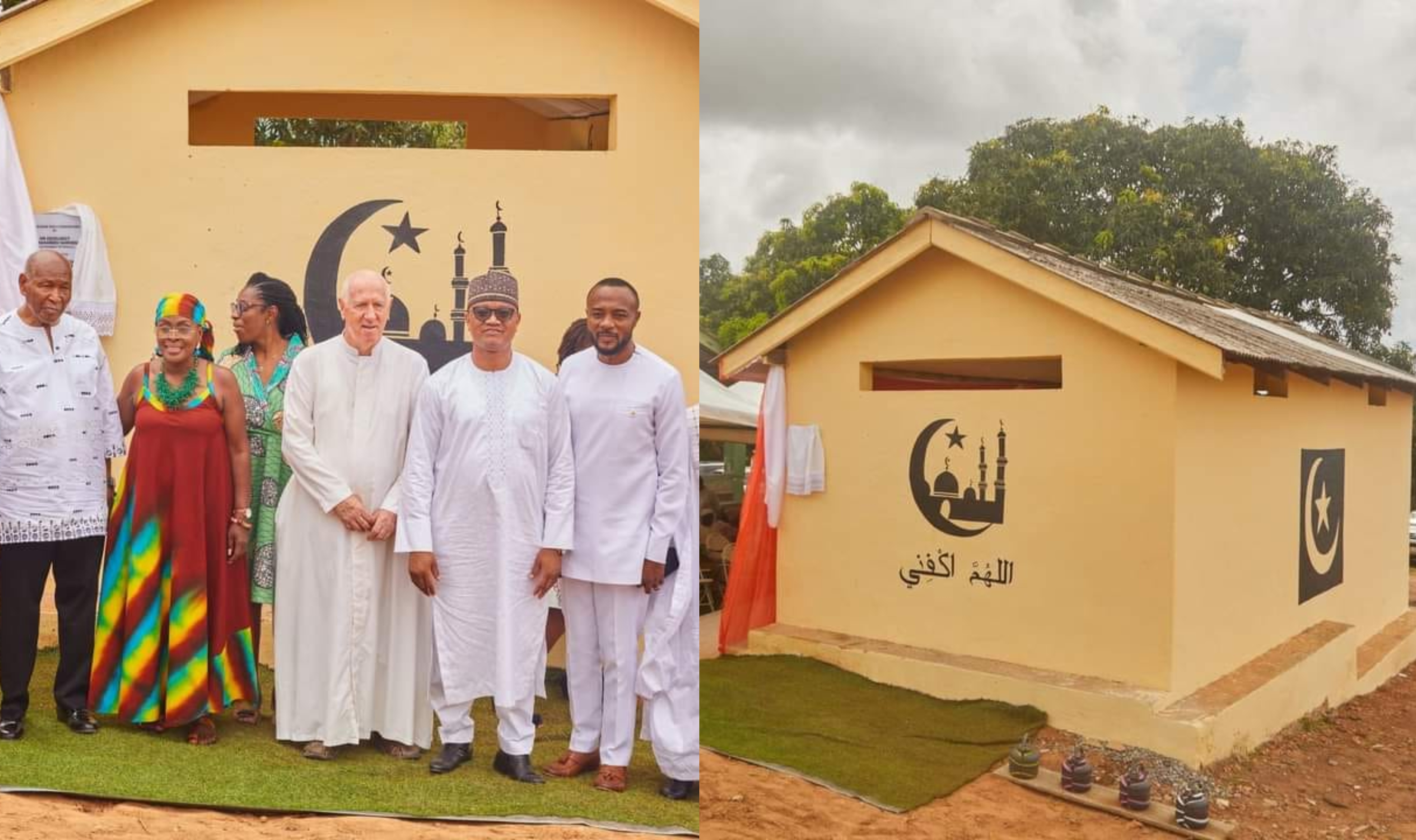 Father Campbell builds mosque at Weija Leprosarium for Muslim lepers to mark 77th birthday