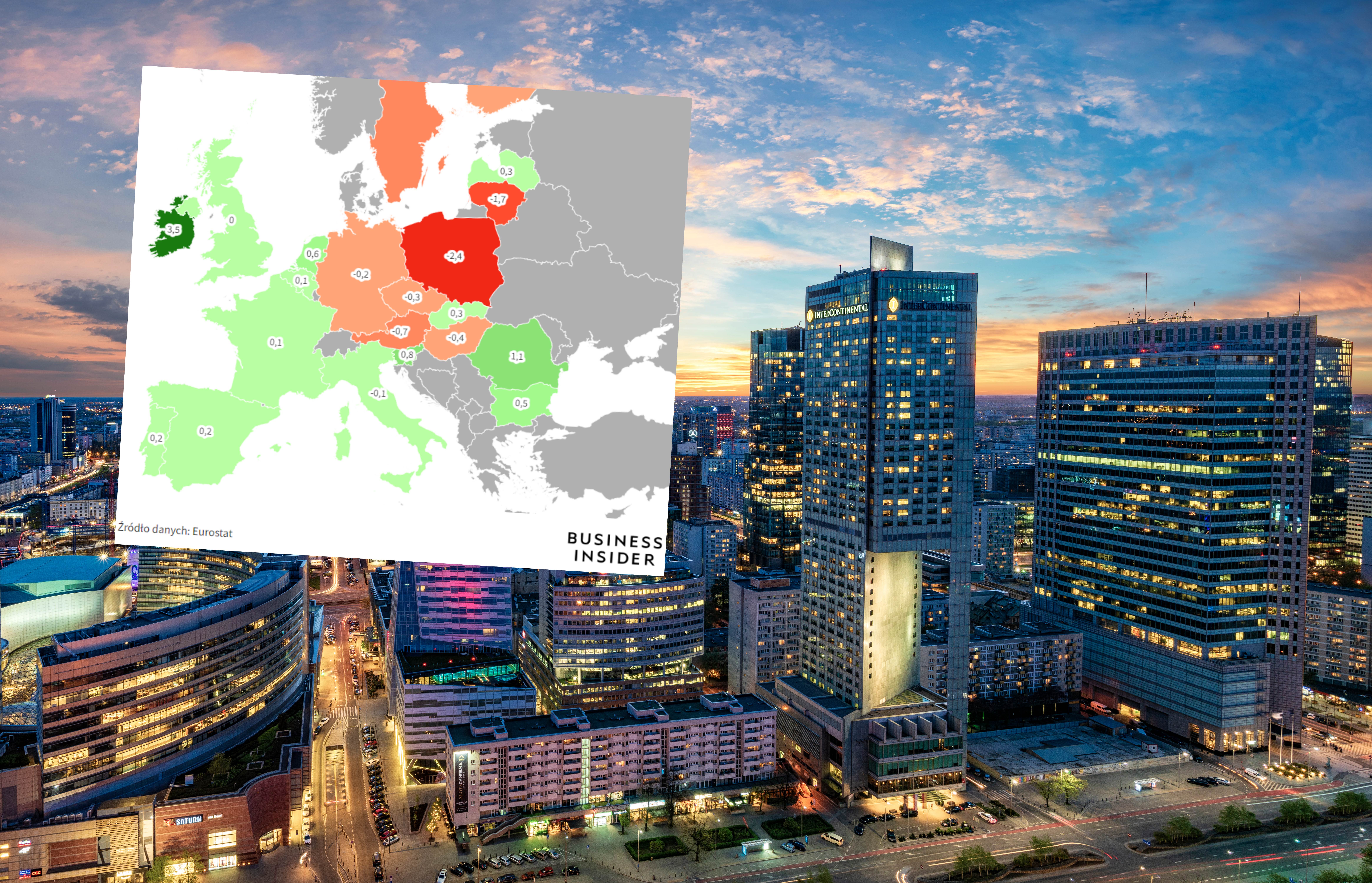 Drugi największy spadek PKB na świecie. Polska gospodarka na pozycji outsidera