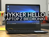 Recenzja laptopa z Biedronki - czy Hykker Hello potrafi zaskoczyć?