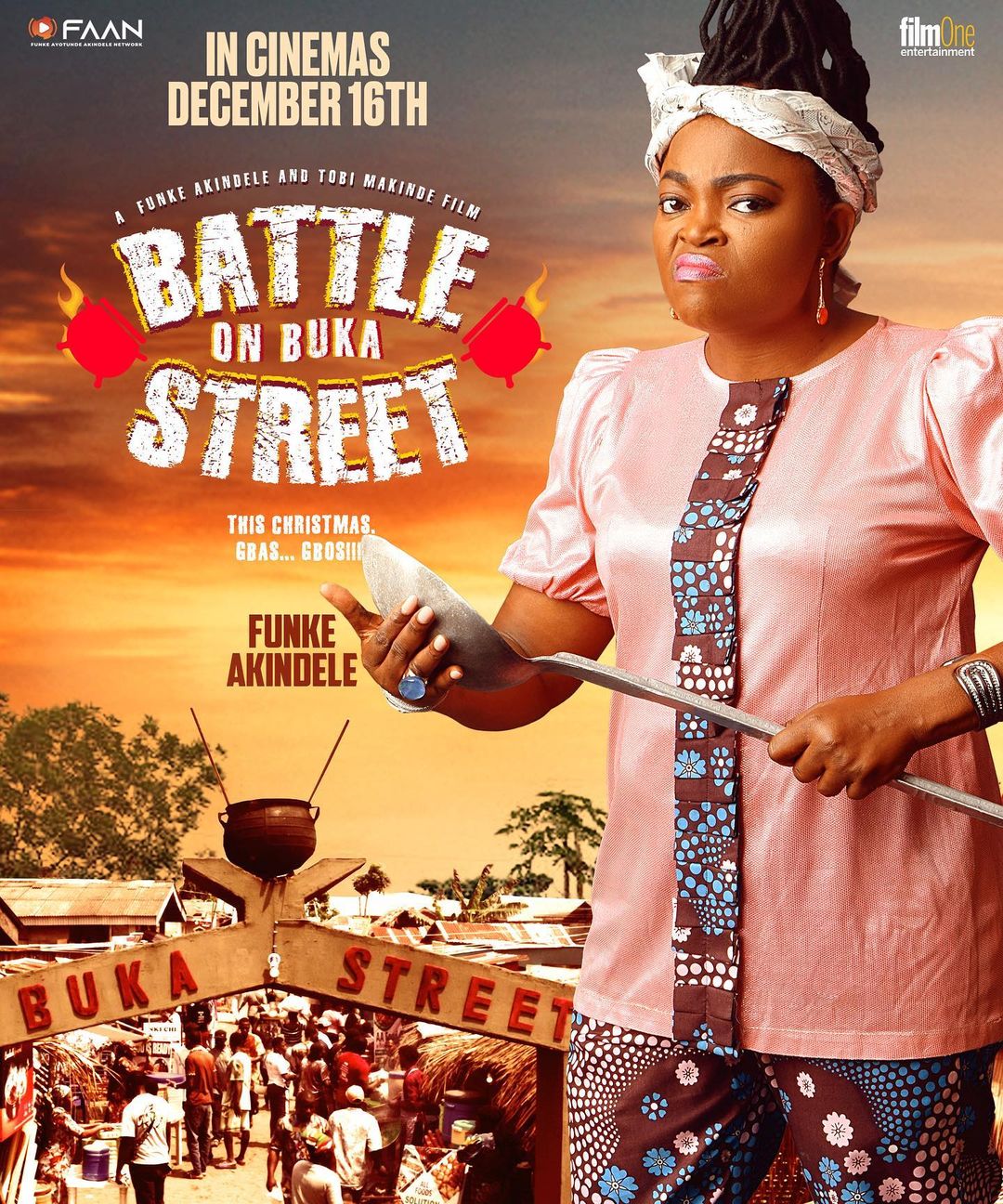 Funke Akindele's 'Battle on Buka Street' is Nollywood's highest-grossing film ever with N640M