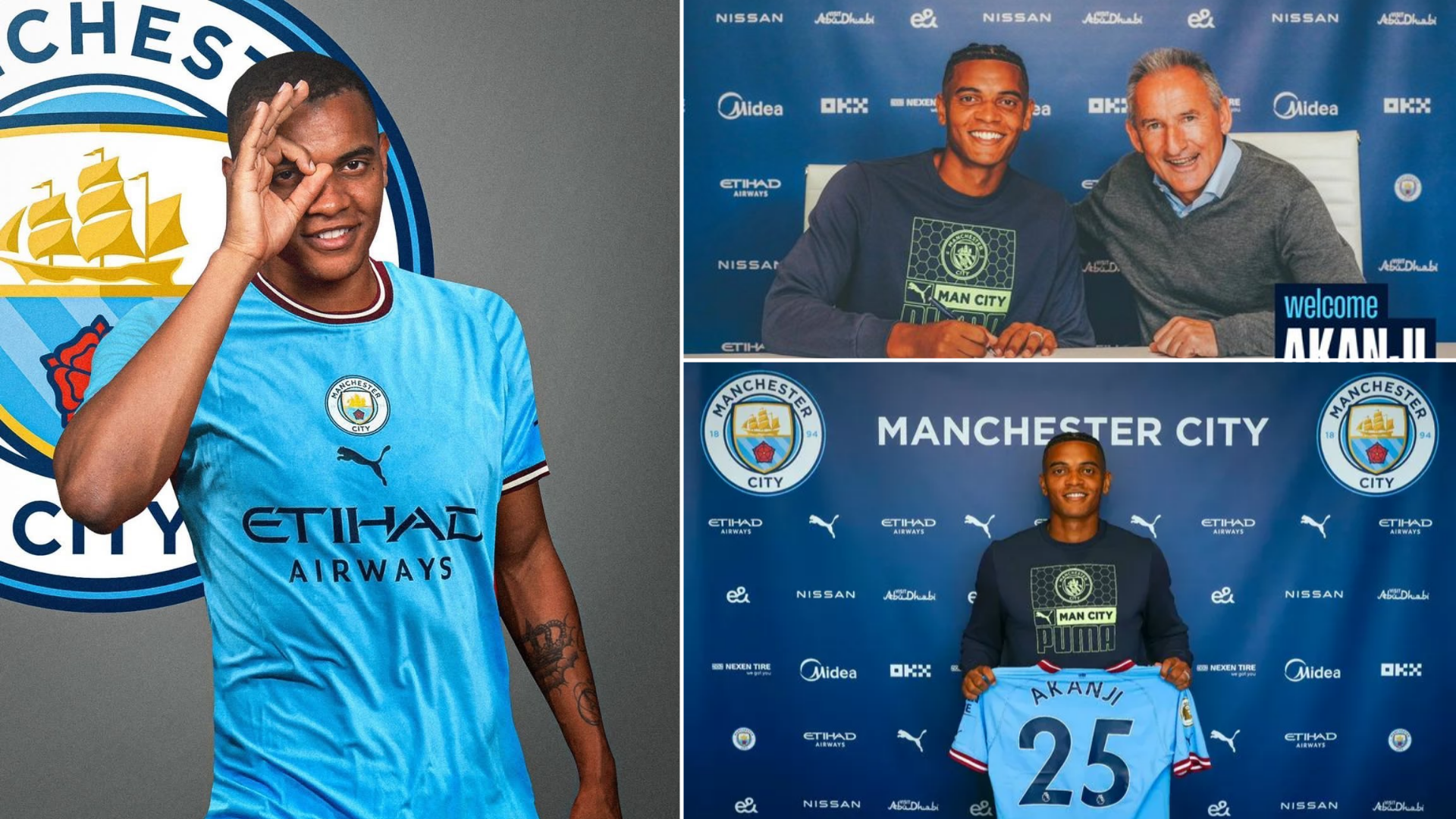 Everything we want': Manchester City confirm Manuel Akanji signing, Manchester  City