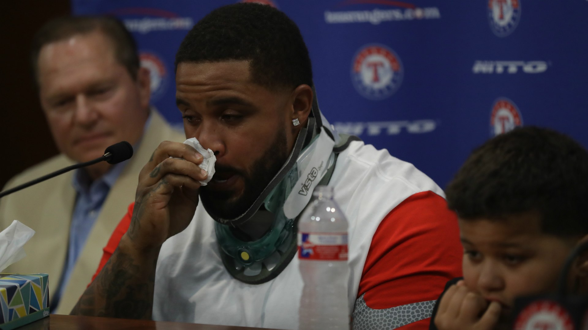 Prince Fielder Bids Tearful Farewell 