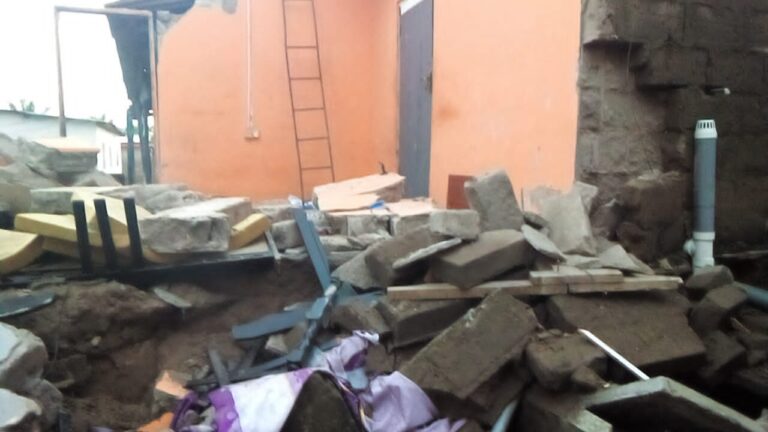 Collapsed building kills 5-year-old girl during downpour at Ada Magazine