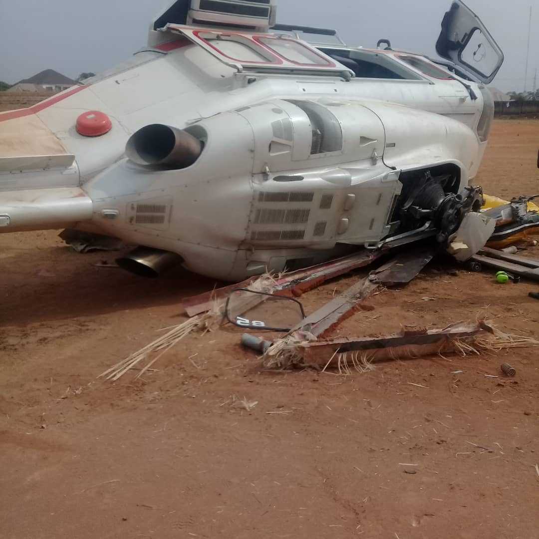 Vice President of Nigeria, Osinbajo's chopper crash-lands in Kogi