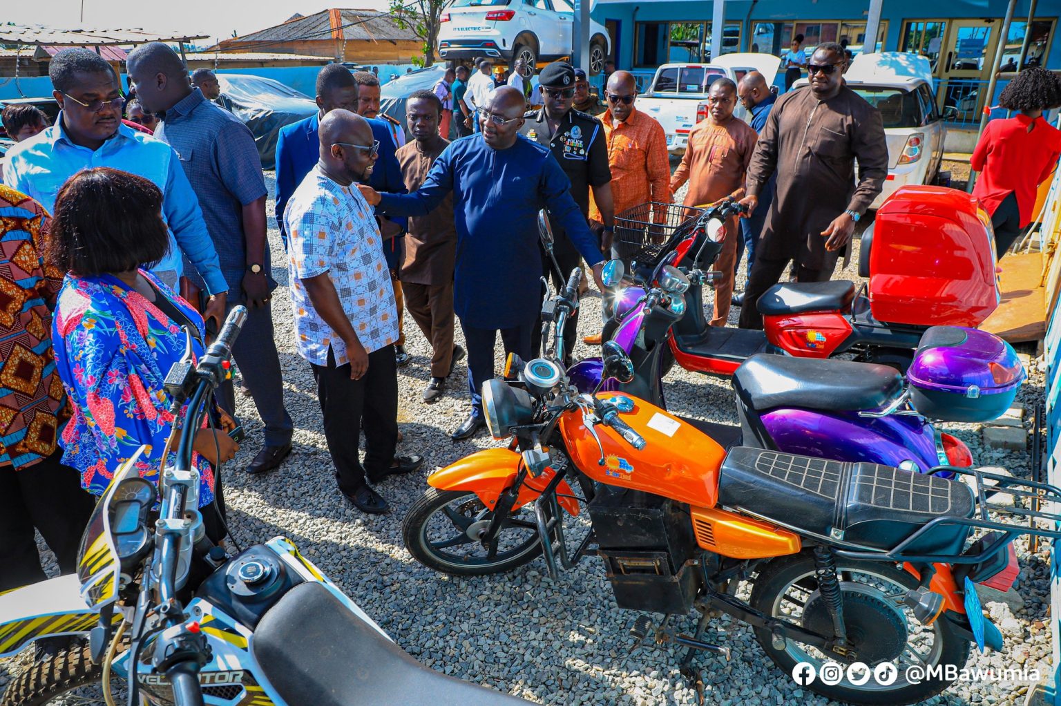 We’re looking at using electric vehicles for public transport soon - Bawumia