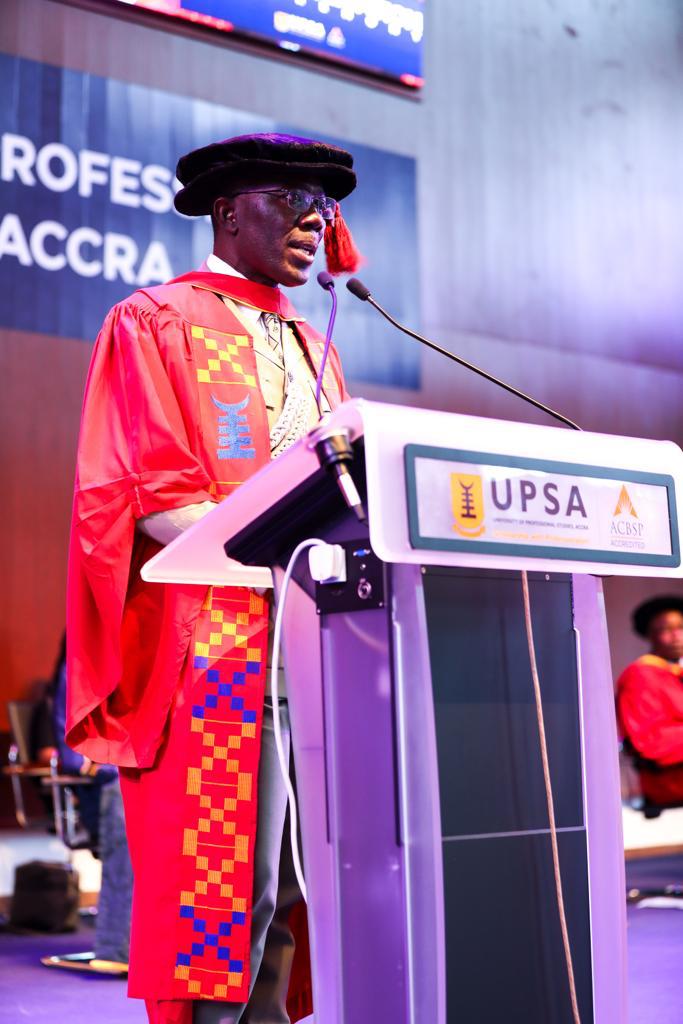 Provide value to the world – Dampare advises UPSA graduands