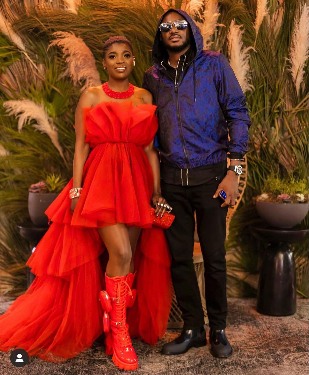 Annie Idibia and her husband 2Face Idibia [Instagram/AnnieIdibia]