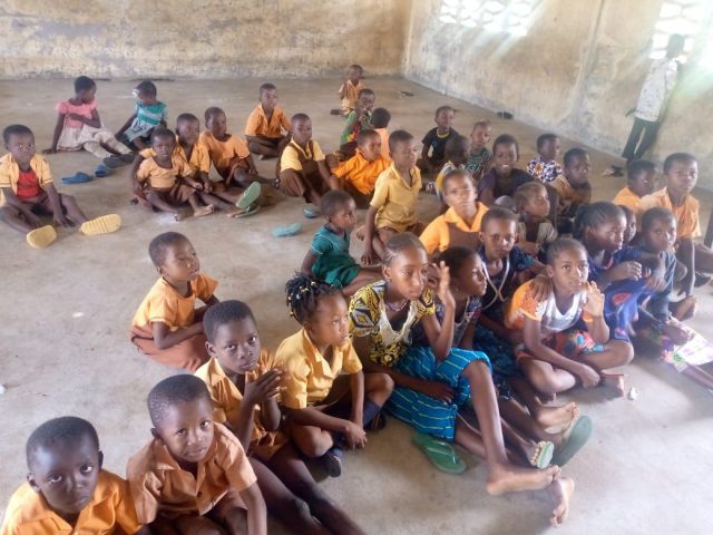 Over 2 million Ghanaian basic school pupils study on bare floor