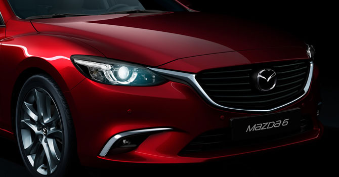 Mazda 6 - test, opinie systemu adaptacyjnych świateł drogowych LED (ALH)