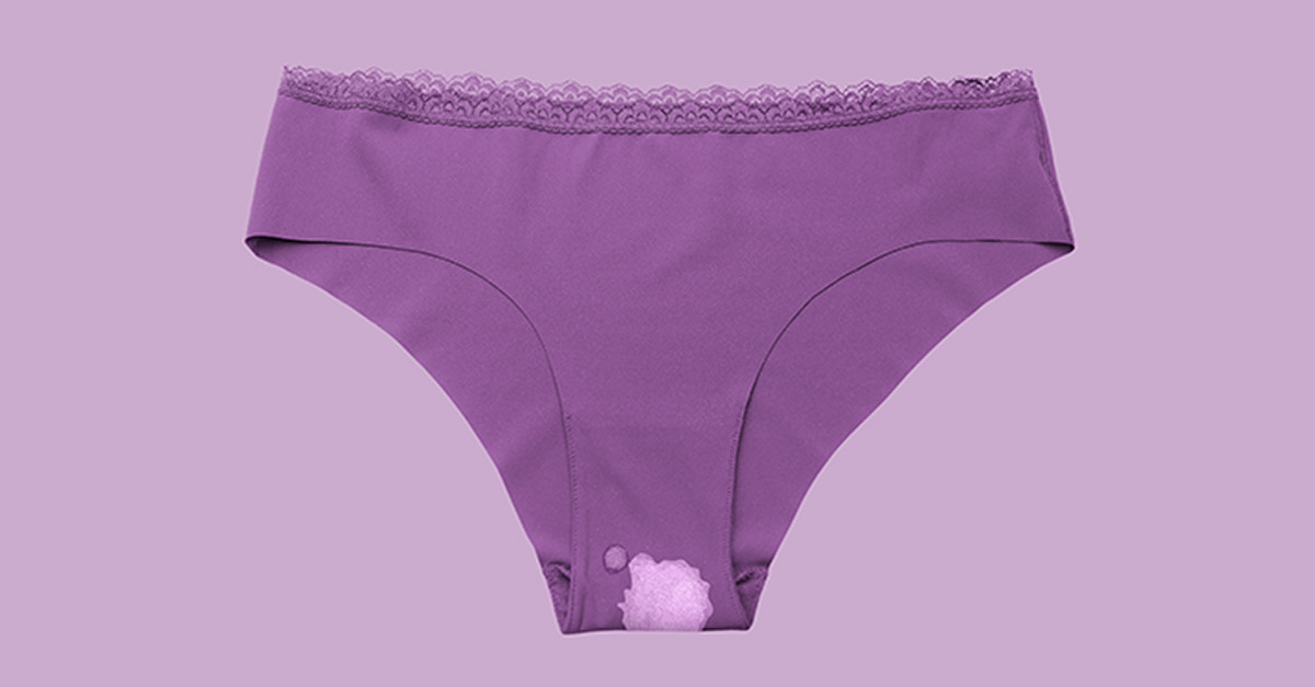Why is the vaginal discharge discolouring your underwear?
