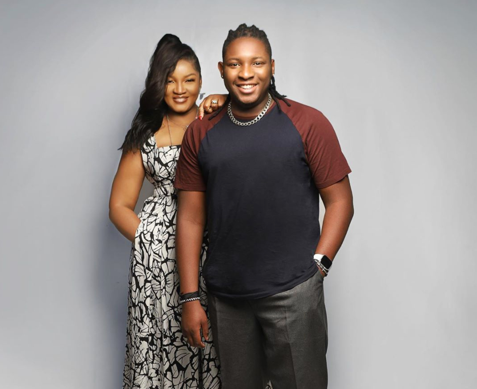 Omotola and Captain E