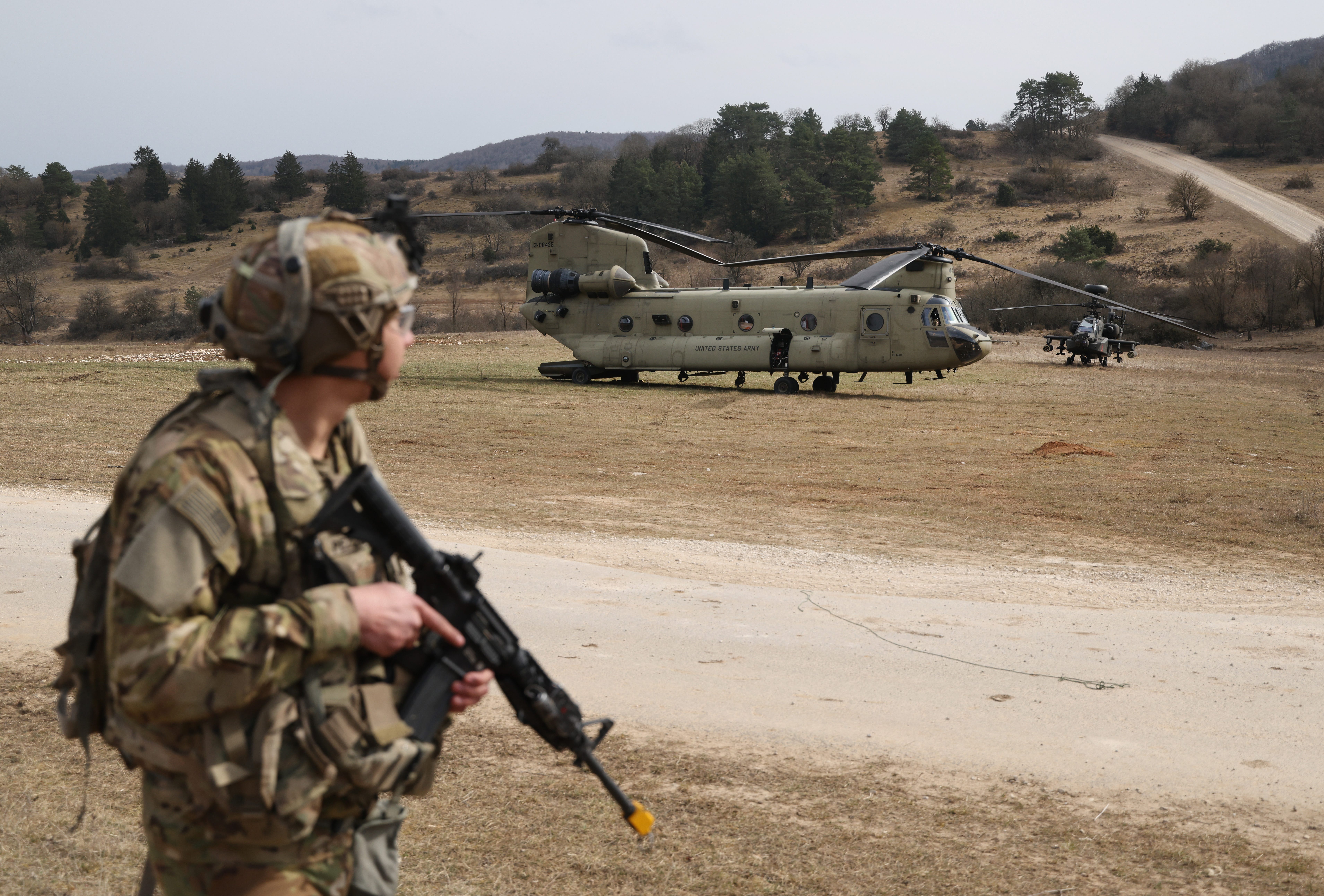 NATO troops participate in a joint exercise in Germany.Sean Gallup/Getty Images