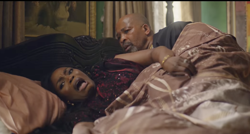 Yemi Solade & Bisola Aiyeola stuck during sex in the teaser for 'Ajosepo'