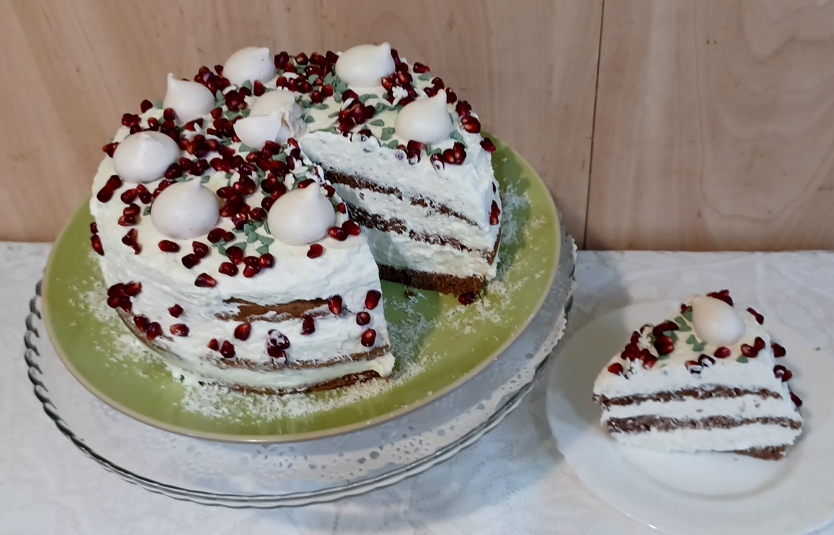 Tejszínes kókusztorta