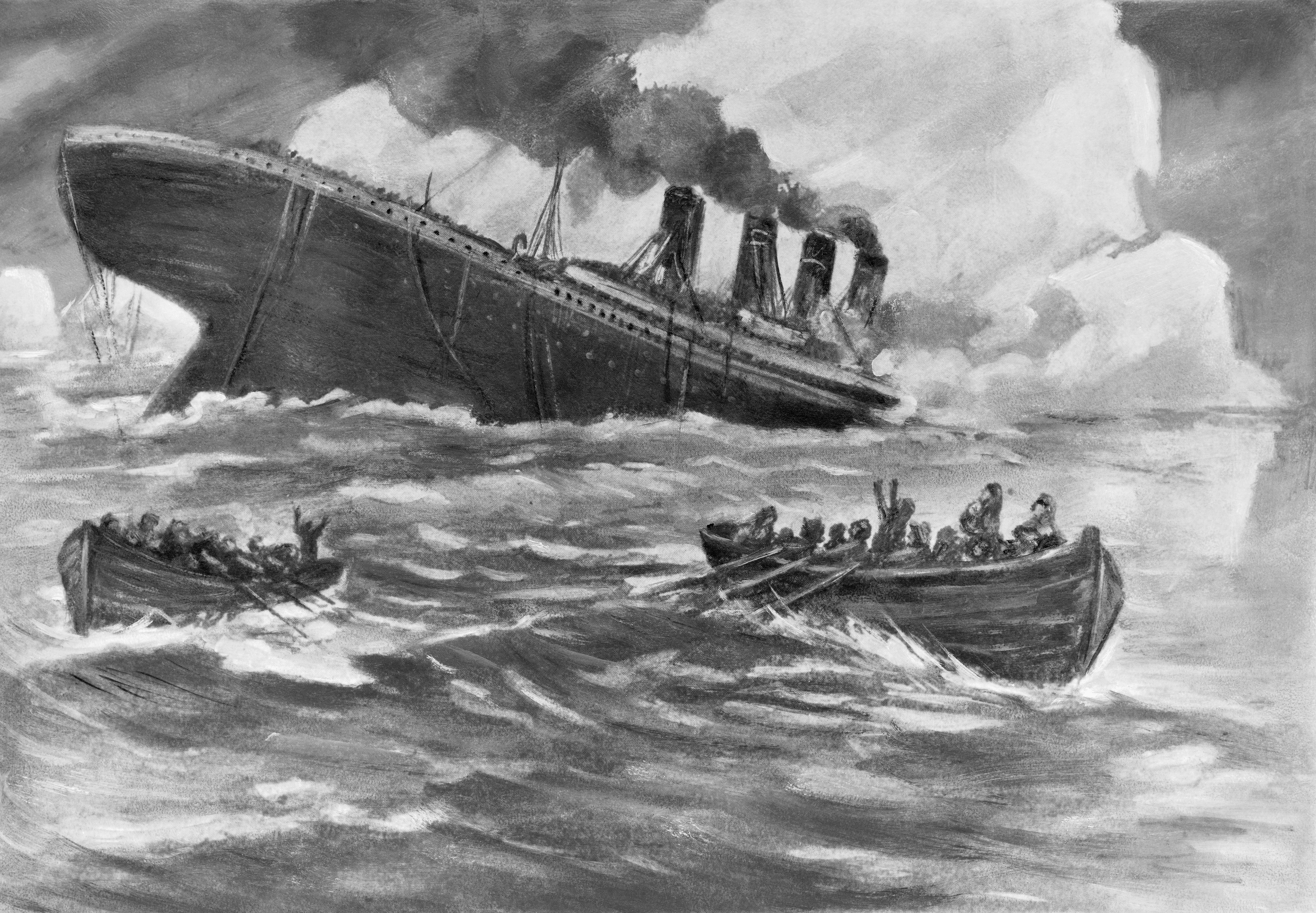 Титаник тонущий корабль тонет. Крушение «Титаника». Титаник 1912. Тонущий корабль. Кораблекрушение Титаника.