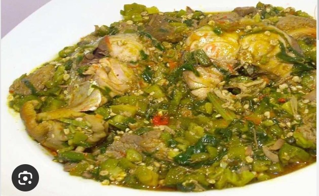 How to make oil-less okra soup