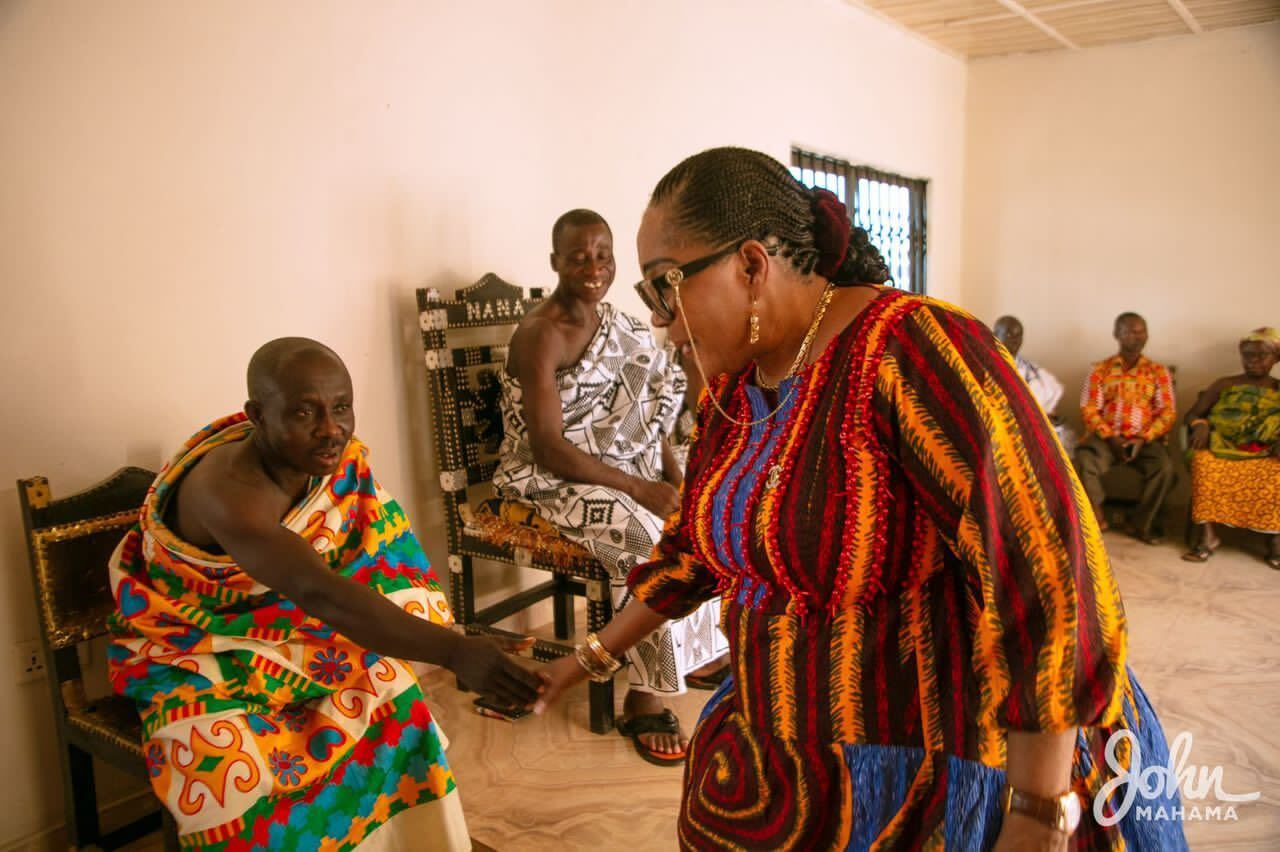 Lordina Mahama solves water problem in Kintampo South