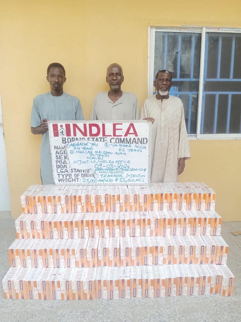 NDLEA seizes illicit drugs concealed in vehicle engine, arrests 2 grandpas