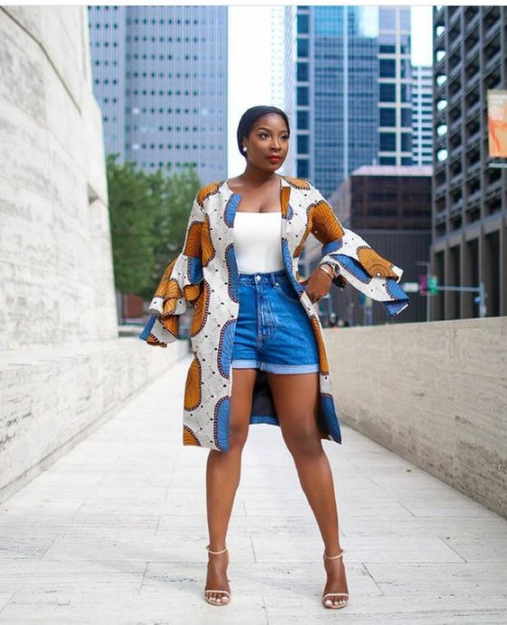 denim and ankara designs