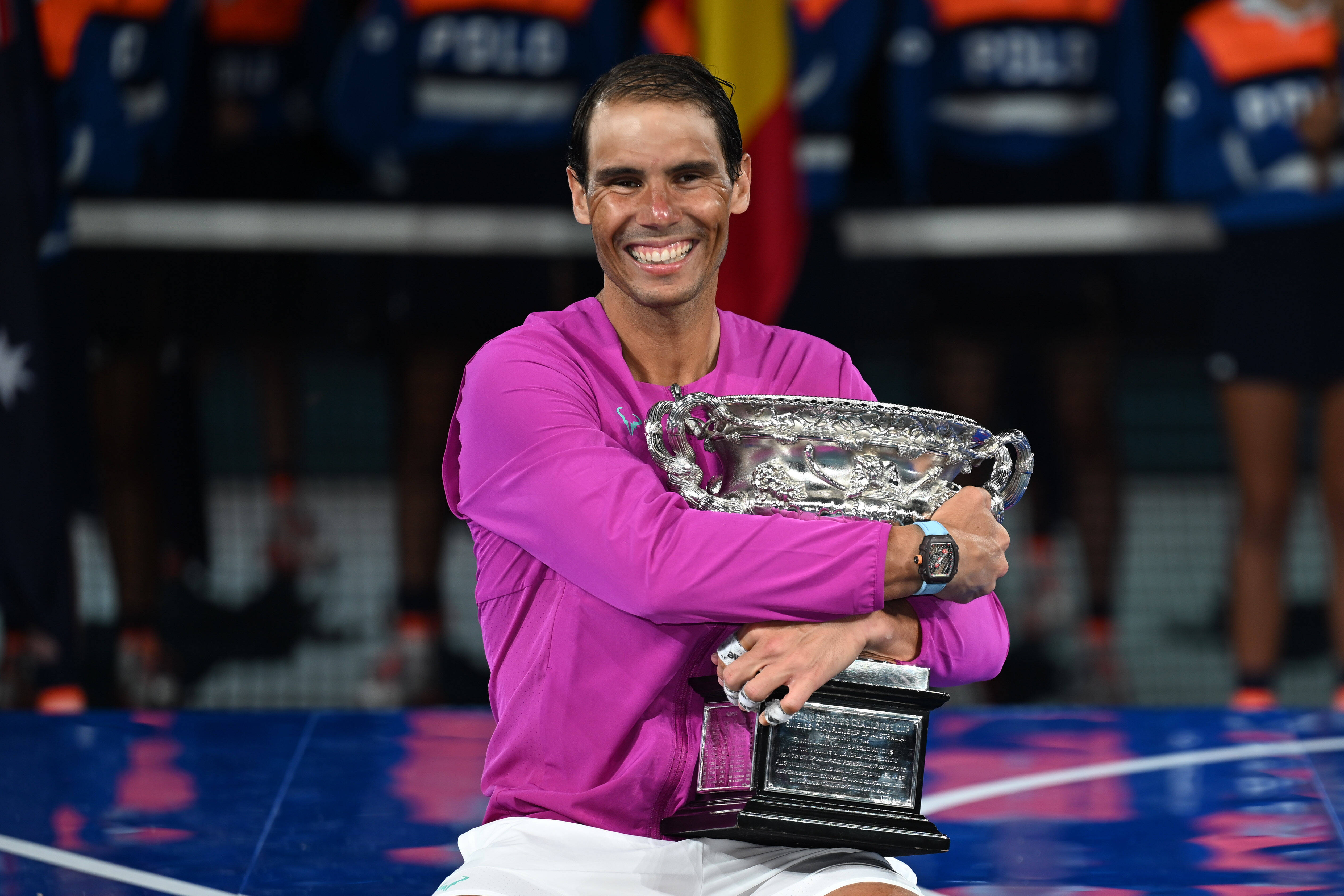 Rafael Nadal: Spanish great receives award from Spanish King