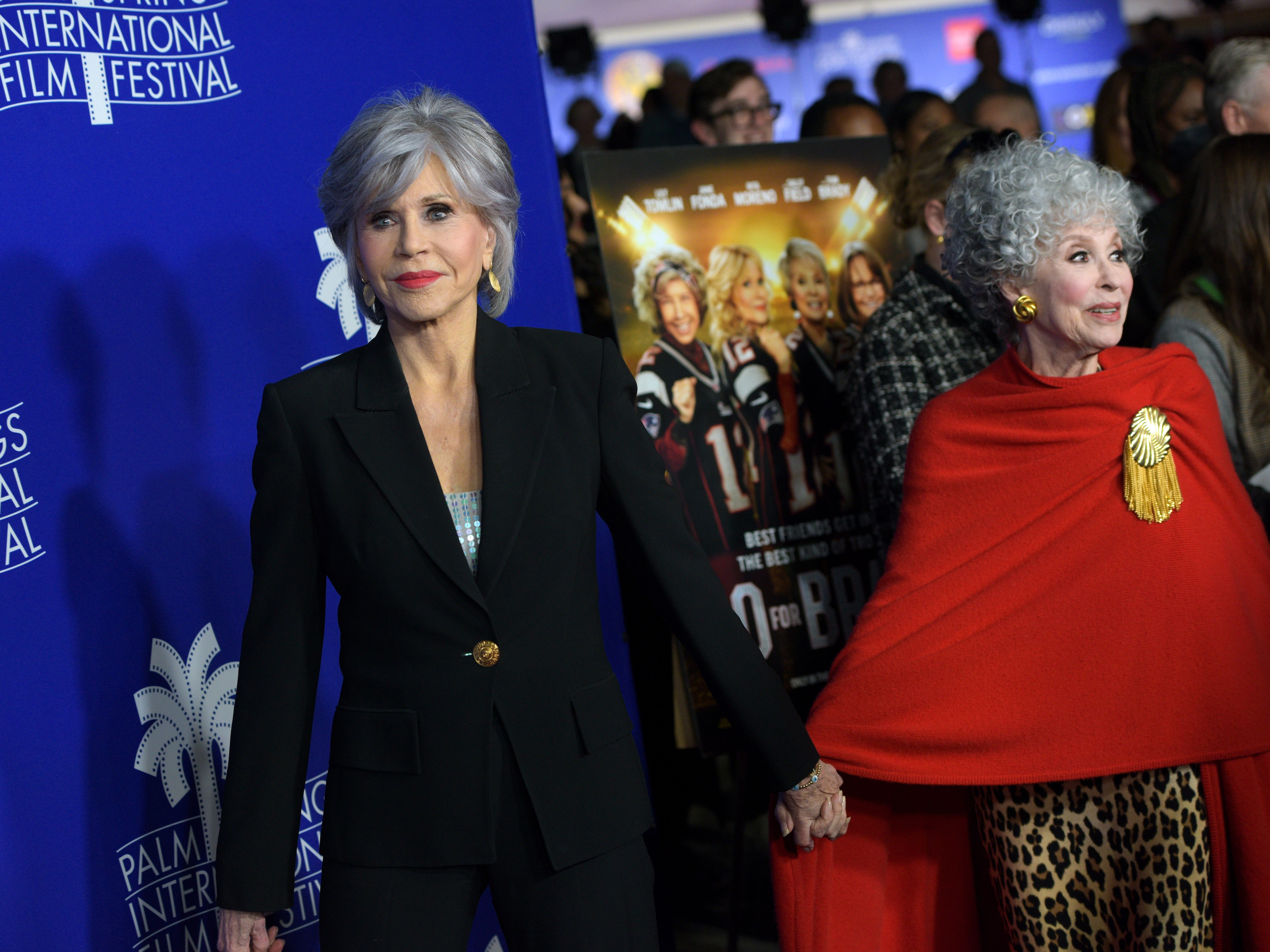 Jane Fonda, Lily Tomlin, Rita Moreno, Sally Field Hit 80 for Brady Premiere