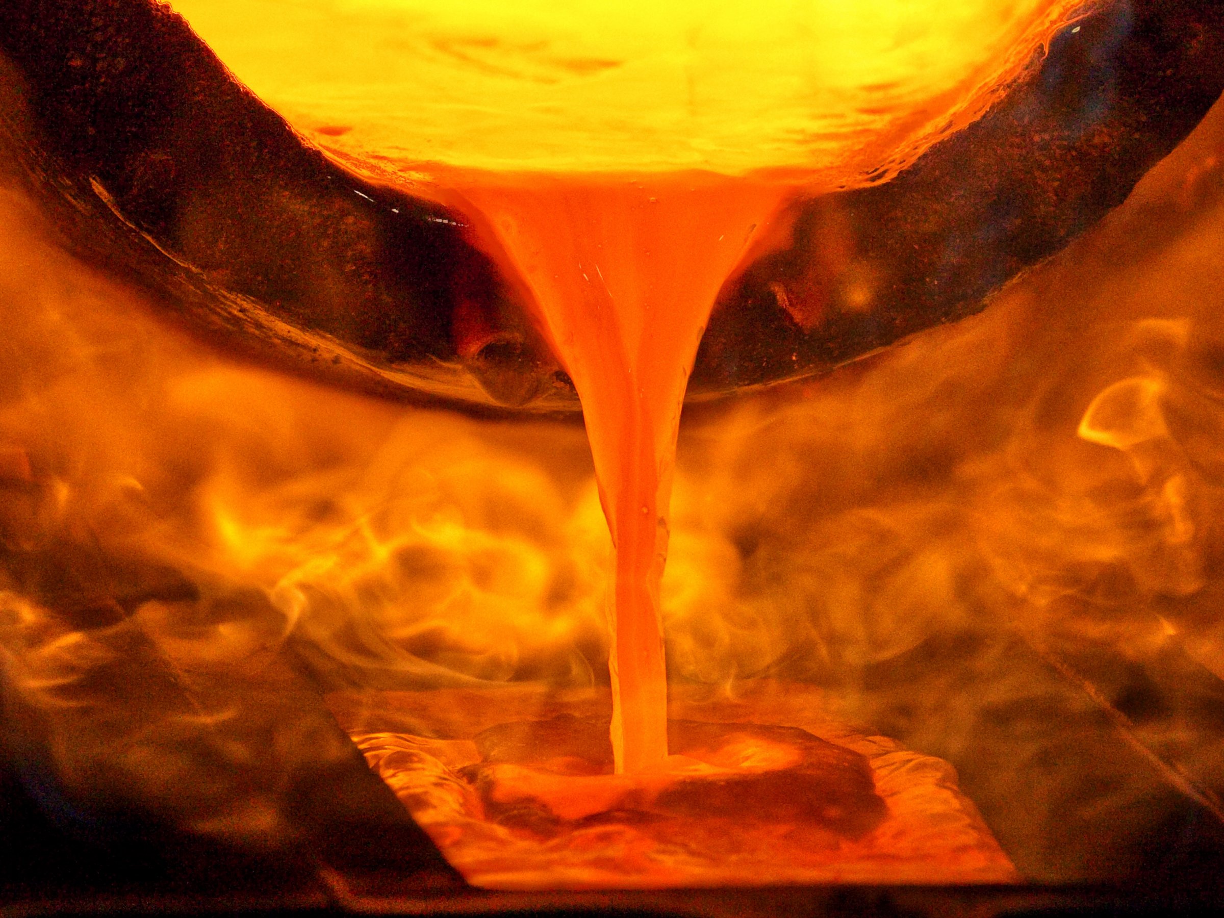 Gold can be melted and mixed repeatedly, making its original source difficult to trace through global manufacturing chains.