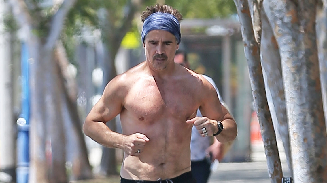 Colin Farrell biega po Los Angeles w butach za ponad 1000 złotych