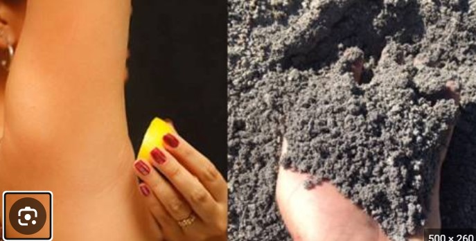 How to use lime and ash to treat body odour