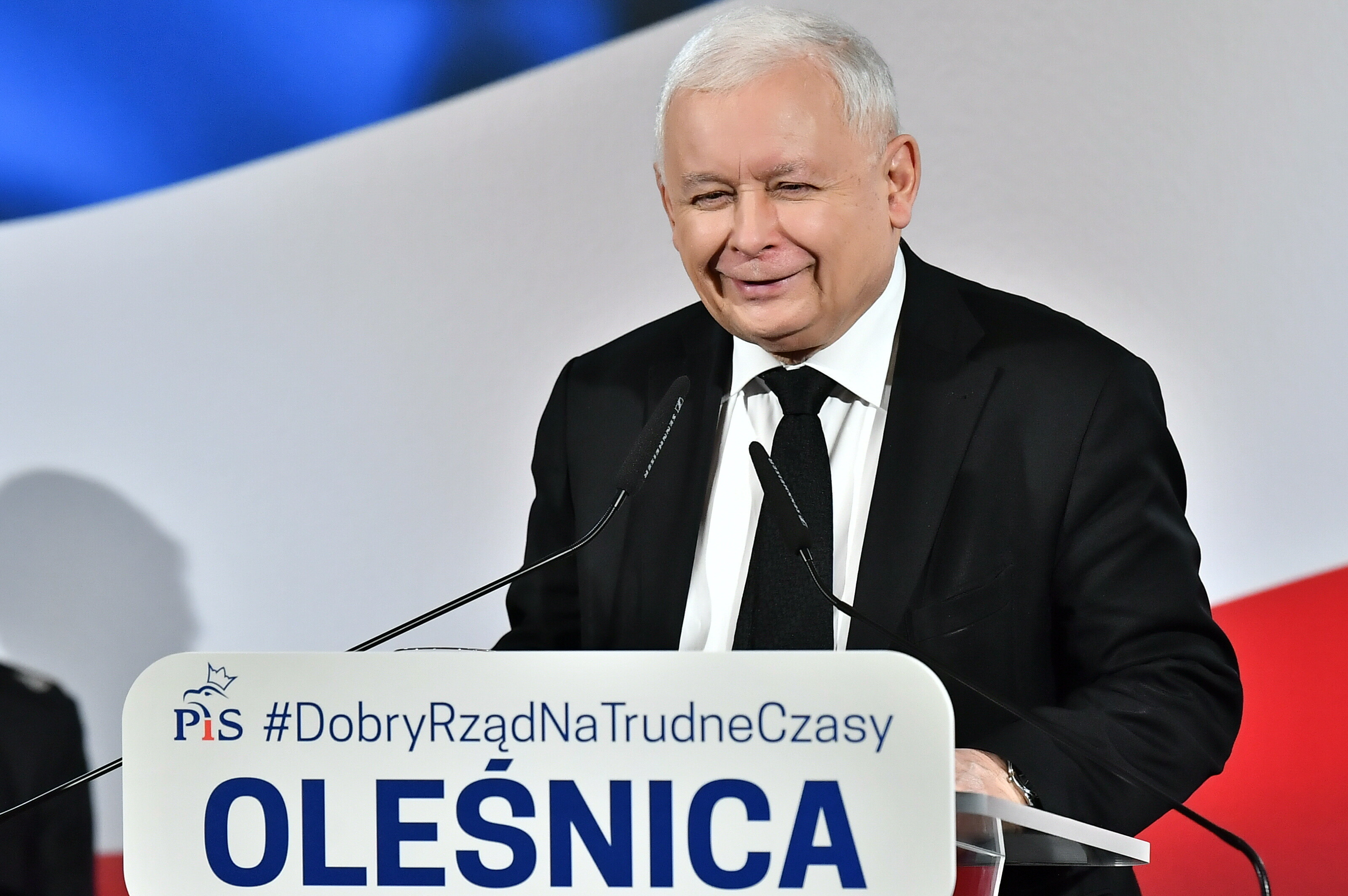 Kaczyński w Oleśnicy. Zapowiedział zmiany w sposobie liczenia głosów -  Wiadomości