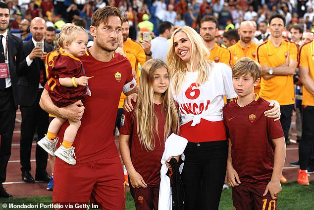 Francesco Totti wife infidelity marriage failure